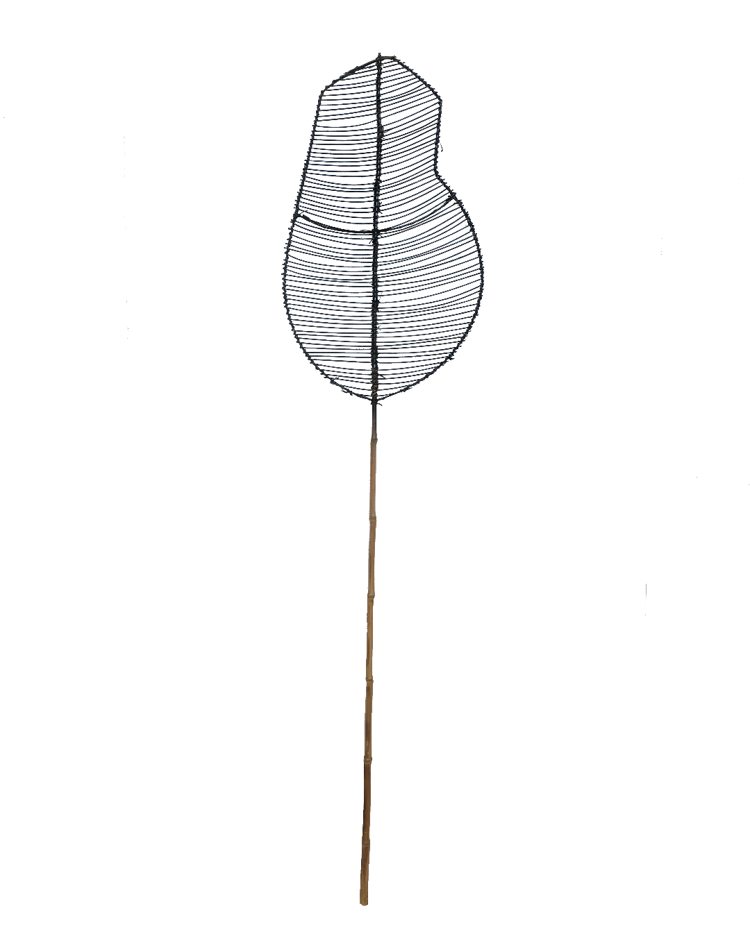 BOHO LEAF STICK BLACK