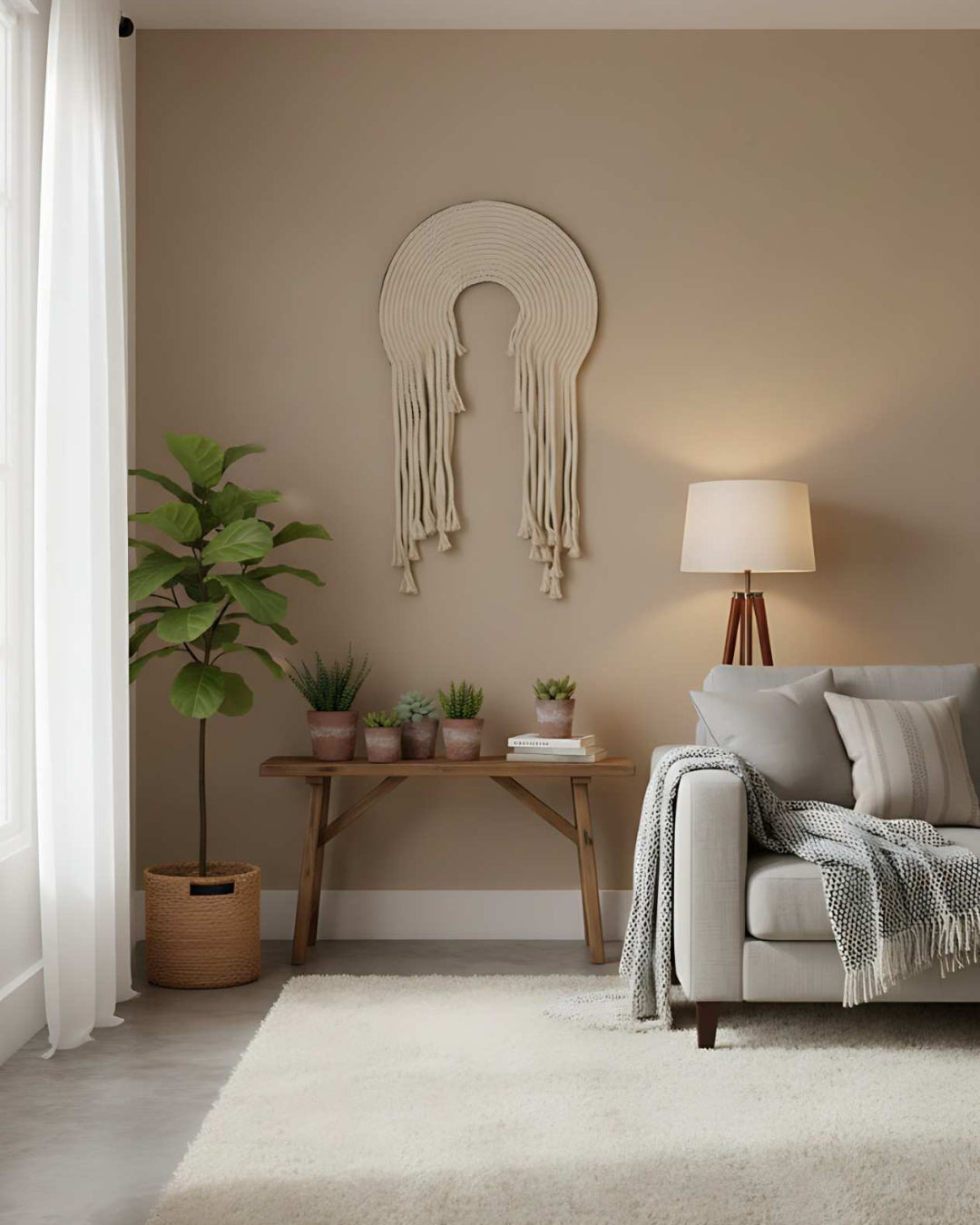 BOHO ROUND WALL DÉCOR