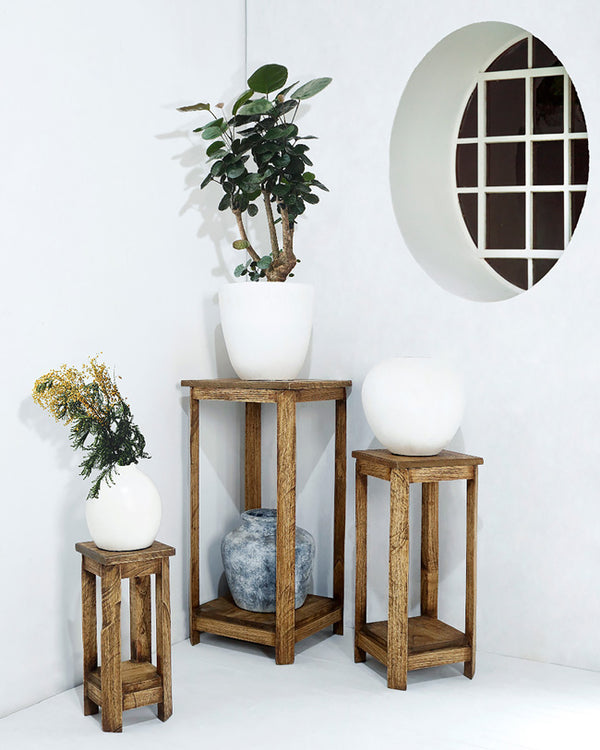 JARDIM FLOWER STAND SET OF 3