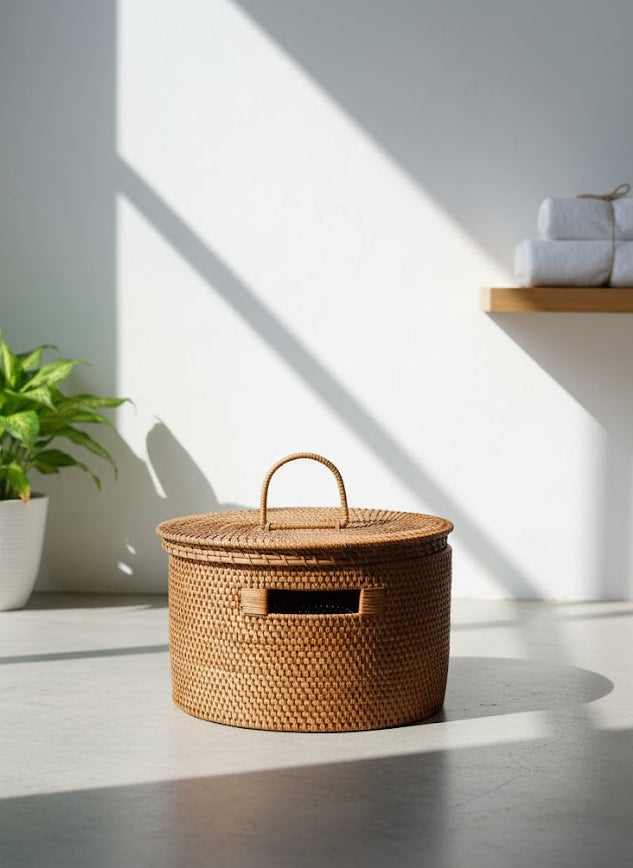 KETAK LIDDED BASKET HONEY