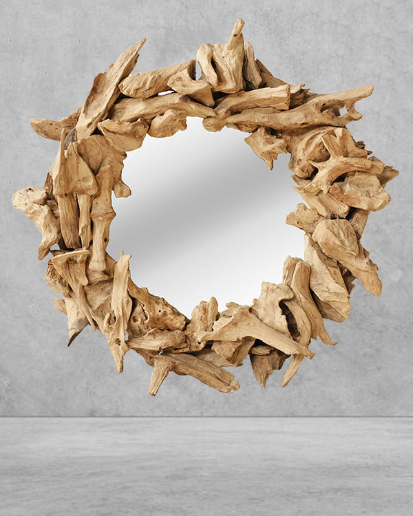 IKAL - ROUND MIRROR FRAME (MEDIUM / SMALL)