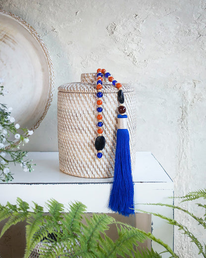 MAYURA JAR WITH TASSEL