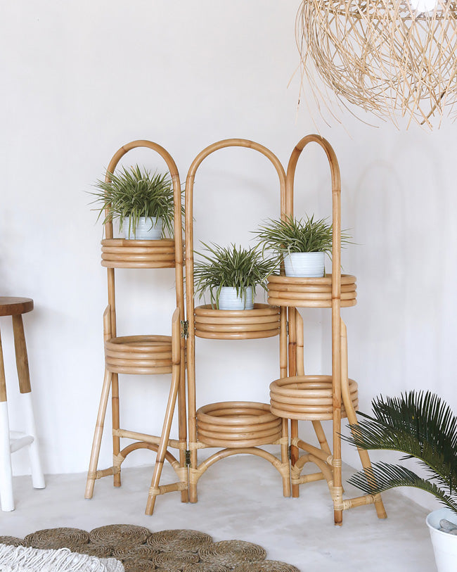 RATTAN PLANTER SET 3 - DOUBEL