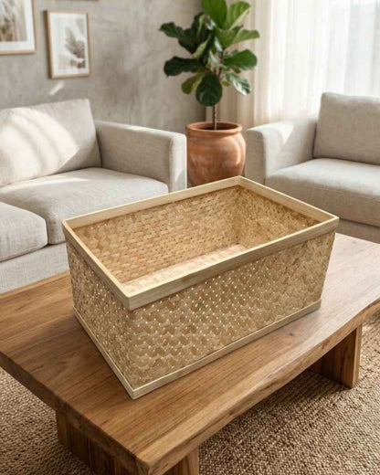 BAMBOO RECTA BASKET