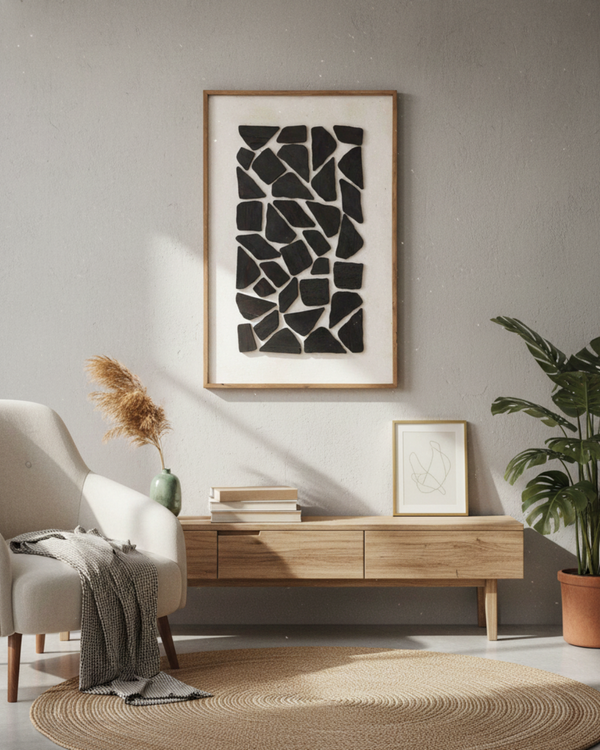 BLACK GEOMETRY ART COLLECTION