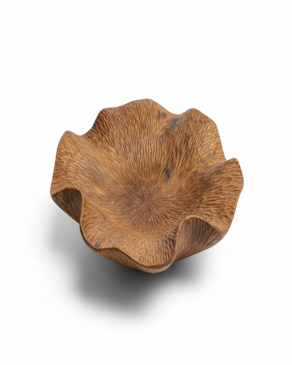 LOTUS WAVE CAEVING LARGE (TEAK)