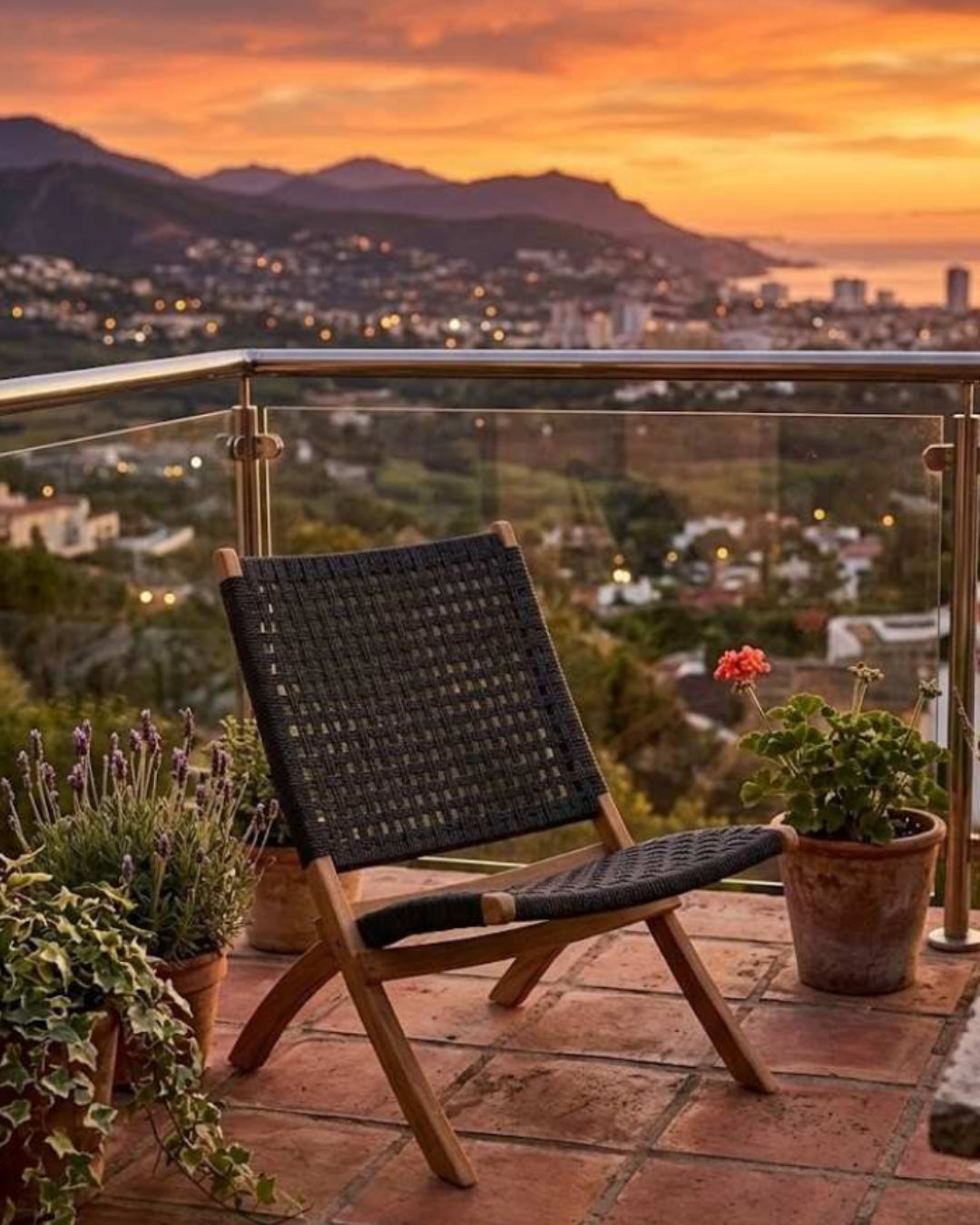 DENISE FOLDING CHAIR WITHOUT CUSHION