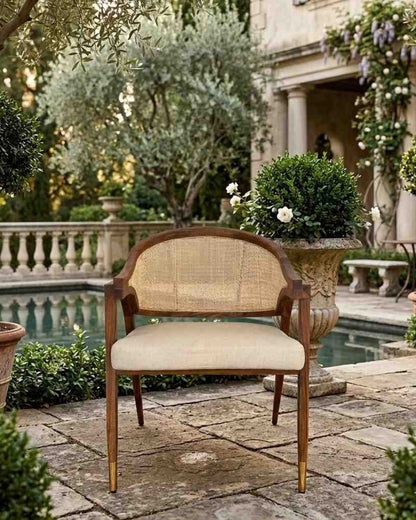 DUMBAR ARMCHAIR WITH CUSHION SEAT