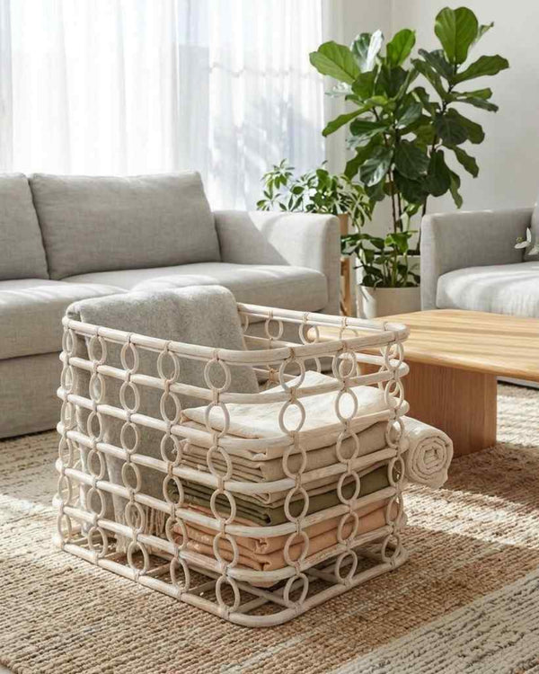 ELENA RECTANGULAR BASKET
