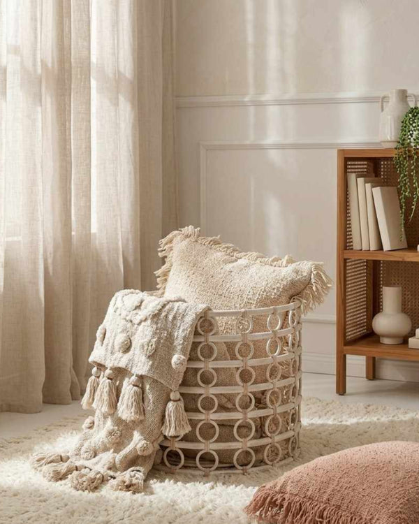 ELENI ROUND BASKET