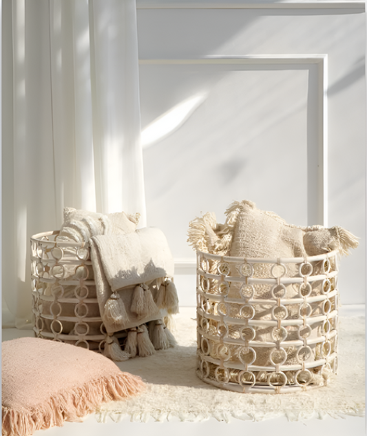 ELENI ROUND BASKET - NOT SET