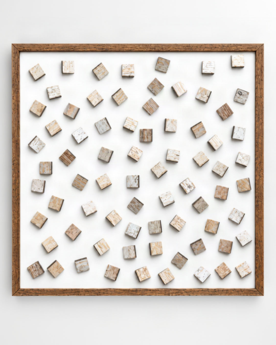 Scattered Blocks Pattern SCATTERED BLOCKS WALL ART – FLOW