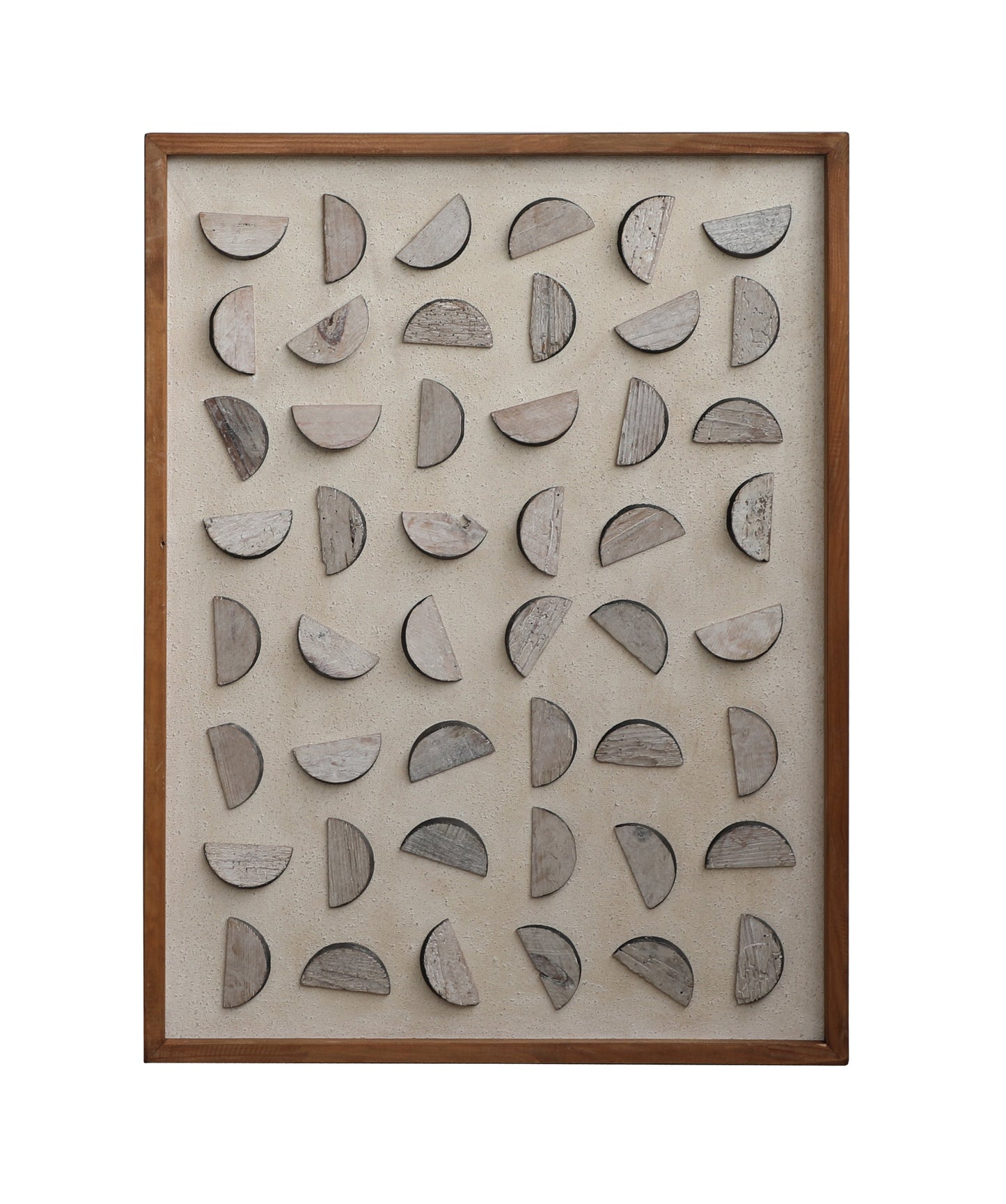THE HALF-MOON GRID WALL DECOR