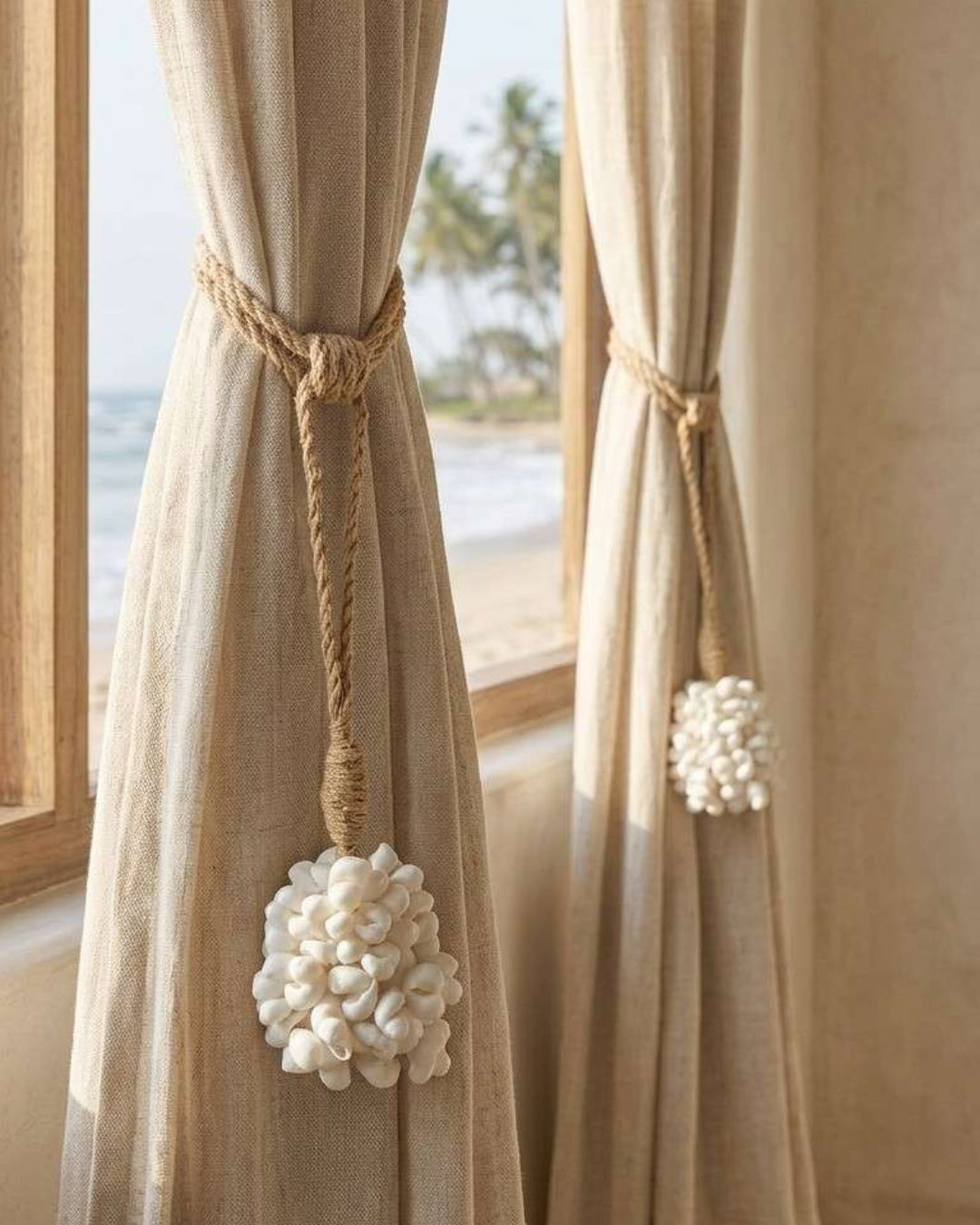 HANDWOVEN SHELL BLOOM