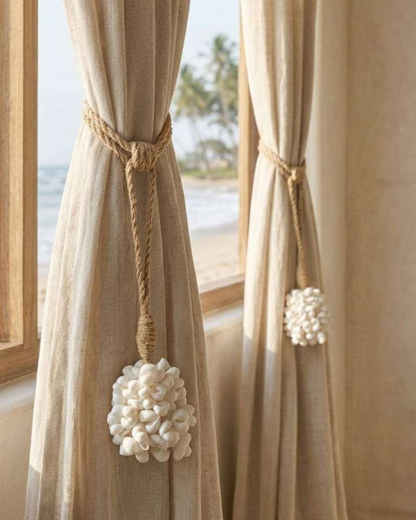 HANDWOVEN SHELL BLOOM