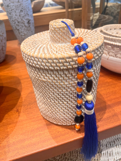 MAYURA JAR WITH TASSEL