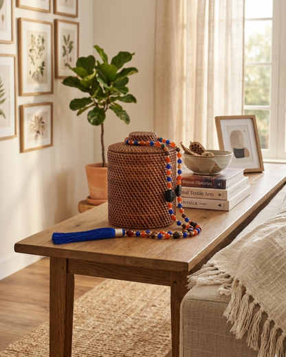 MAYURA JAR WITH TASSEL