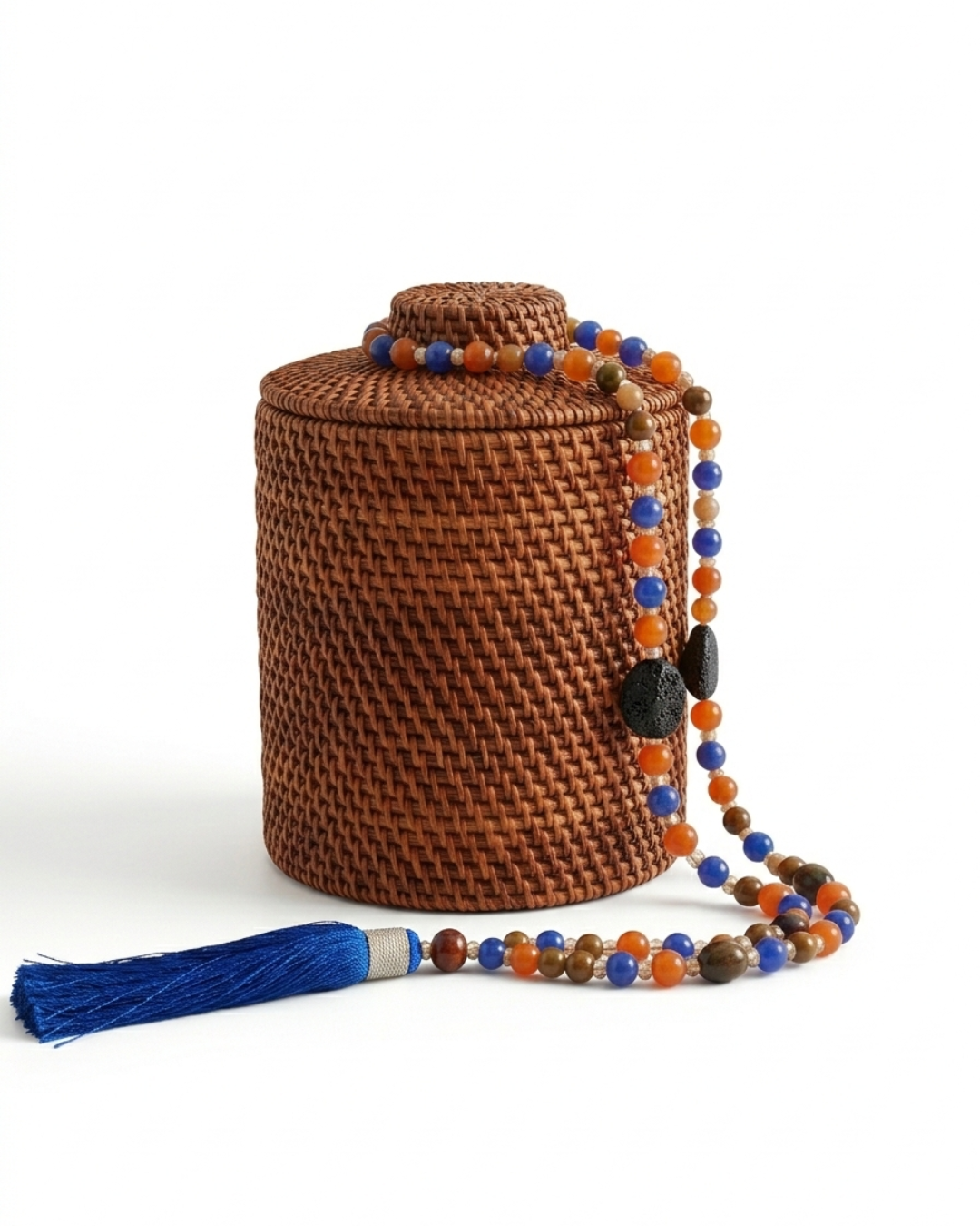 MAYURA JAR WITH TASSEL