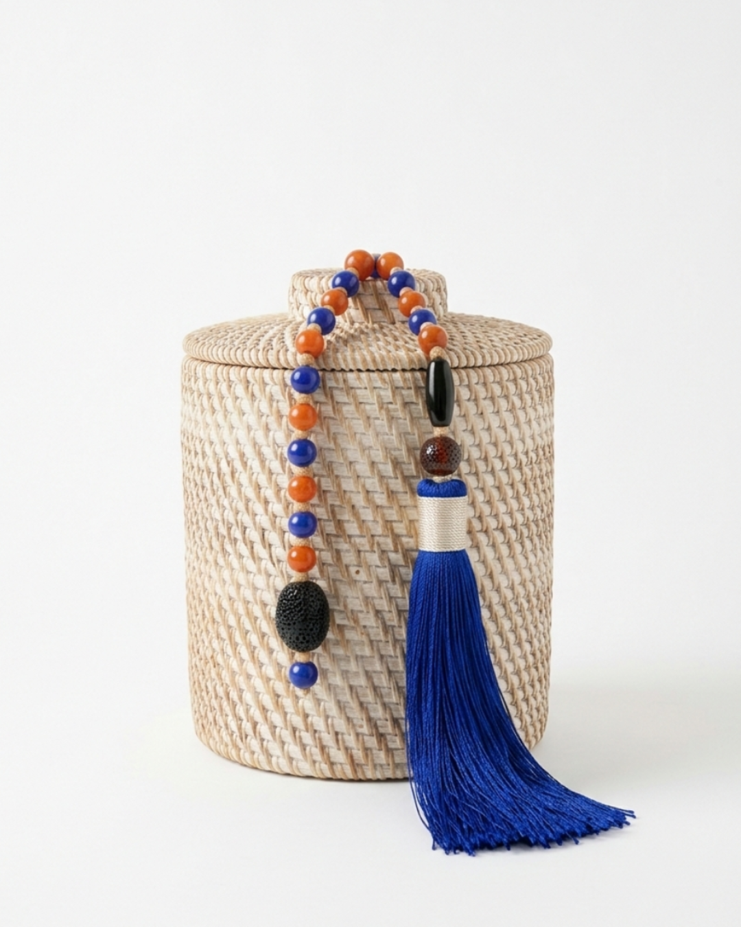 MAYURA JAR WITH TASSEL