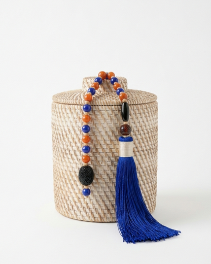 MAYURA JAR WITH TASSEL