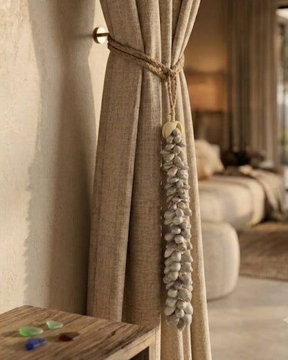 NAUTILUS SHELL TASSEL