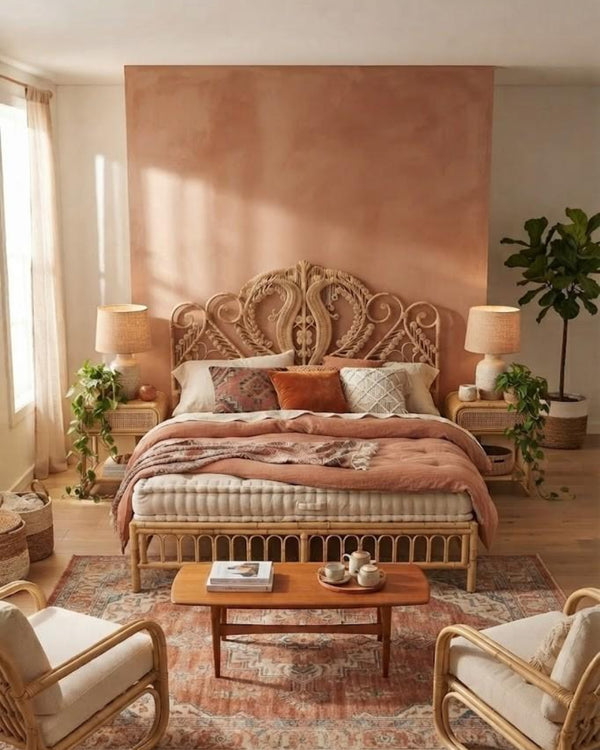 PEACOCK HEADBOARD ONLY