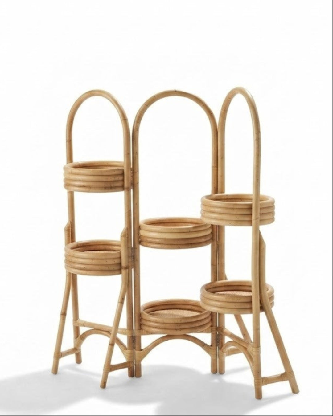 RATTAN PLANTER SET 3 - DOUBEL