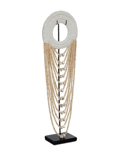 THE MARA SHELL NECKLACE ON STAND