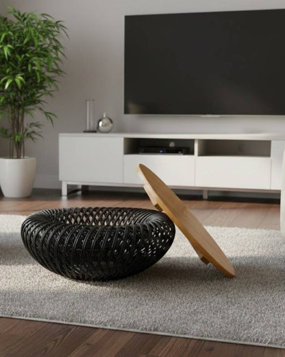 CHARCOAL WAVE COFFEE TABLE PURE (LARGE / SMALL)